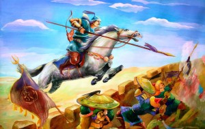 Жасыл шашты және татуировкасы бар порно актриса